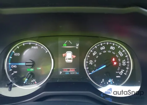 2019 Toyota Rav4 Hybrid Xle из США, поврежденный, VIN 2T3RWRFV8KW024302